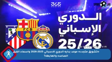 «تشويق متجدد» موعد بداية الدوري الإسباني 2025-2026 وأسماء الفرق الصاعدة والهابطة؟